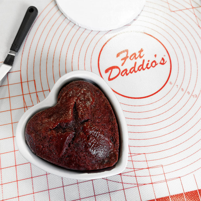 Fat Daddio's ProSeries 6" x 2" Heart-Shaped Anodized Aluminum Cake Pan Valentines Day