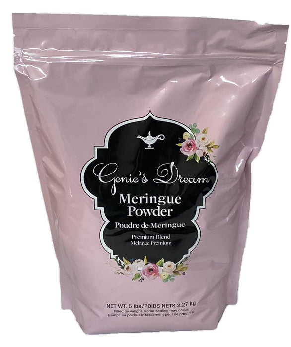 Genie's Dream Premium Meringue Powder 5lb poly pouch