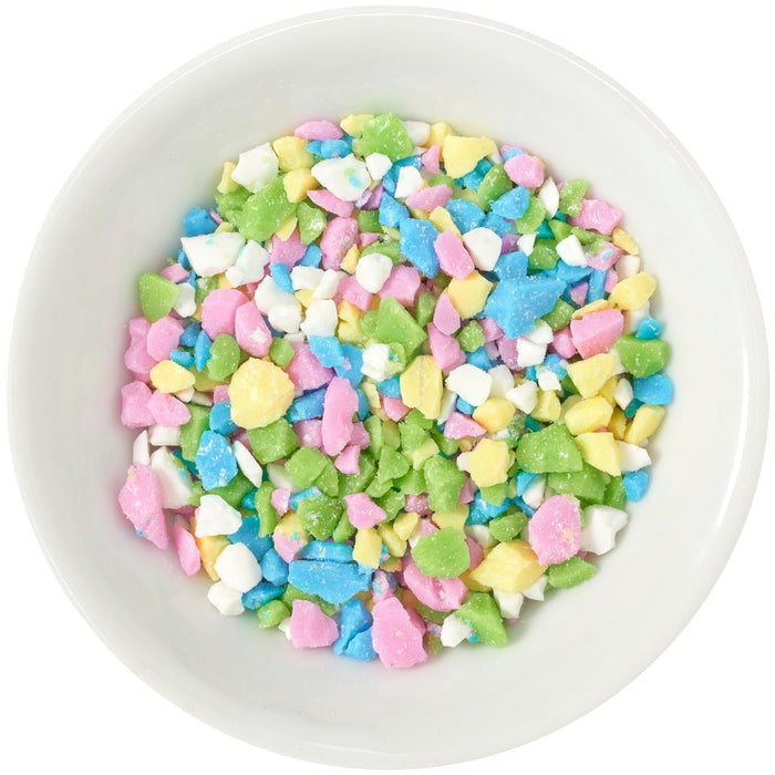 DecoPac Tutti Frutti Crushed Candy Bits, Sugar Decorations For Cakes, Toppings, Cupcakes, and Drinks | 16oz Pack