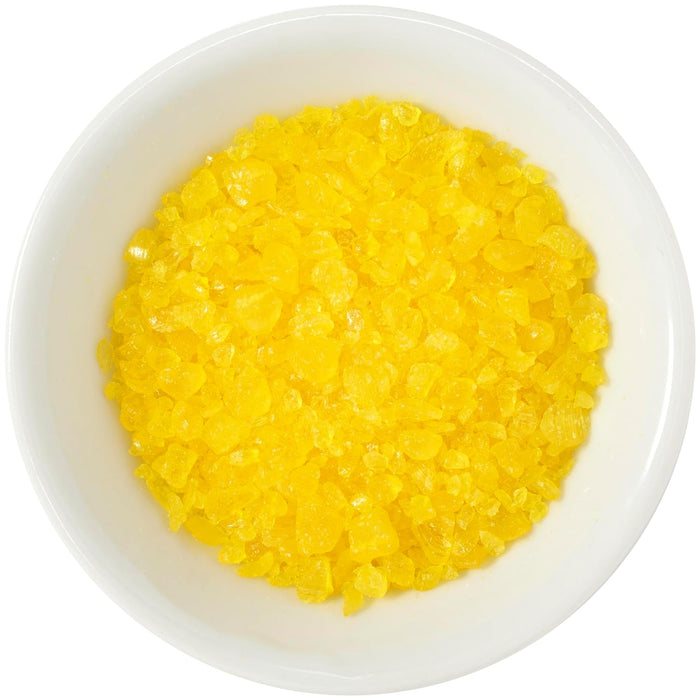 DecoPac Lemon Crushed Candy Bits, Sugar Decorations For Cakes, Toppings, Cupcakes, and Drinks, Yellow, 16oz Pack