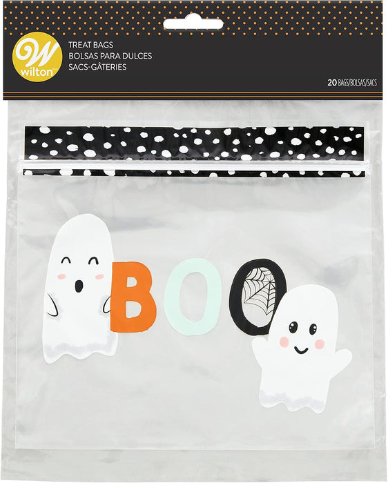 Wilton Boo Resealable Treat Bags 20 count Sandwich Bags gifts