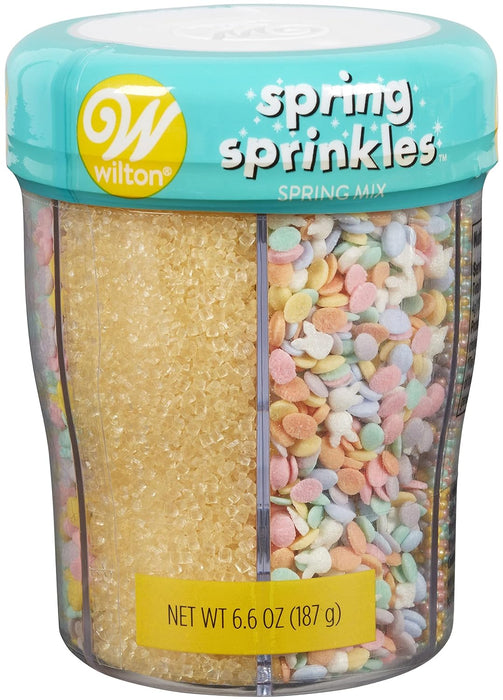 Wilton Spring 6-Cell Easter Mico Sprinkles Mix, 6.6 oz.