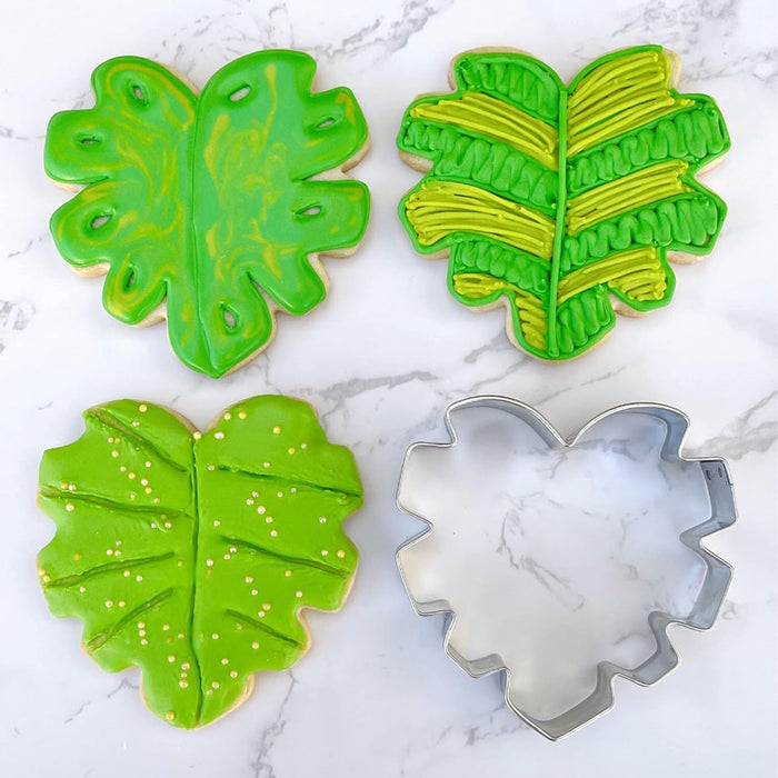 Ann Clark Monstera Leaf Cookie Cutter, 3"