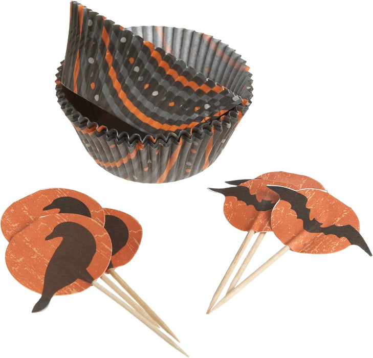 Wilton Cupcake Decorating kit Haunted Manor Combo Pack, 24 Count