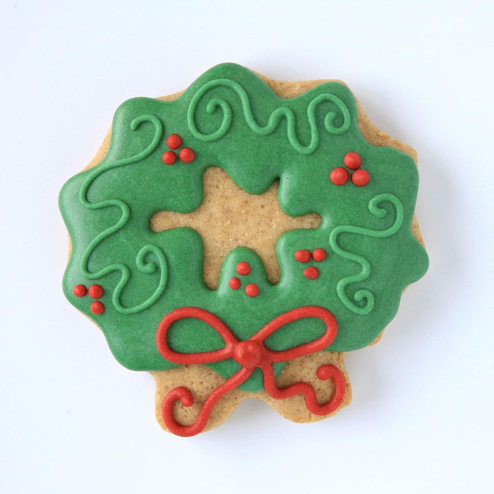 Ann Clark Christmas Wreath Cookie Cutter, 3.5"