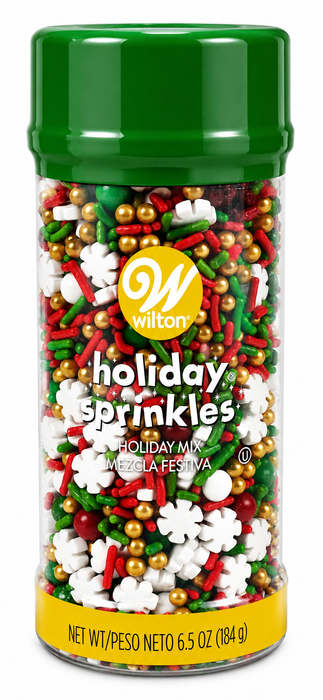 Wilton Holiday Sprinkle Mix – Christmas Sprinkles 6.5oz