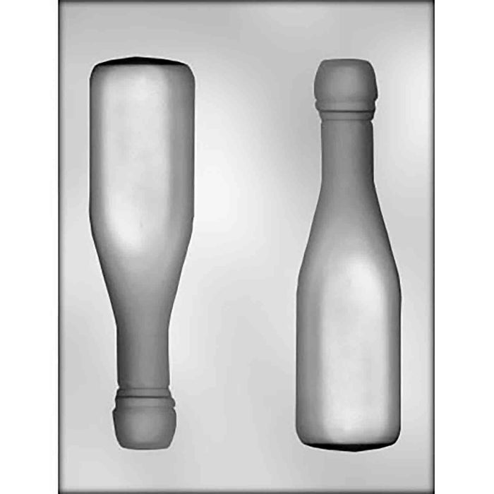 CK Products 3D Large Champagne Bottle Chocolate Mold