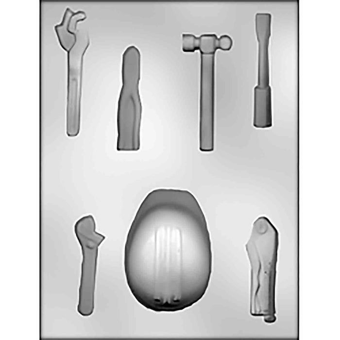 CK Products Hard Hat & Tools Chocolate Mold
