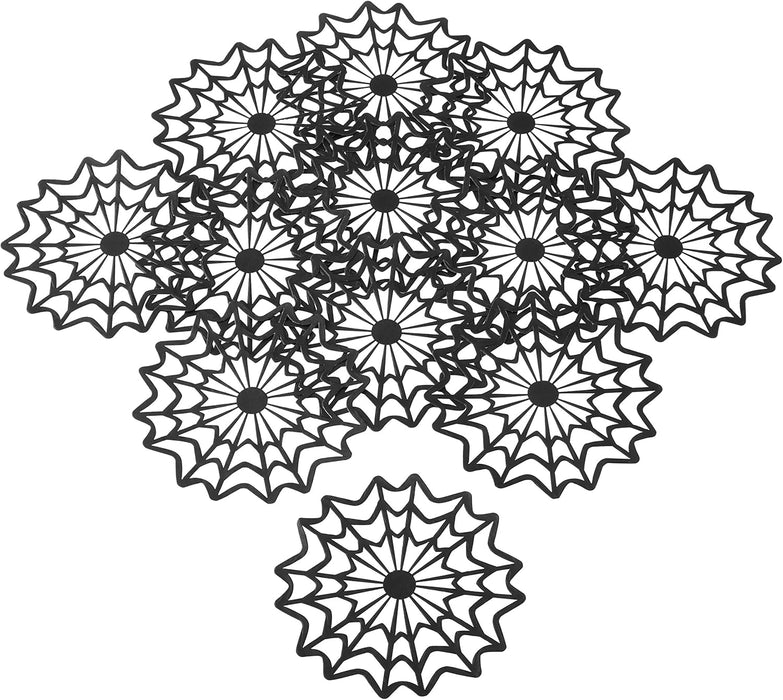 Wilton 6 in. Spider Web Halloween Paper Doilies 12-Count