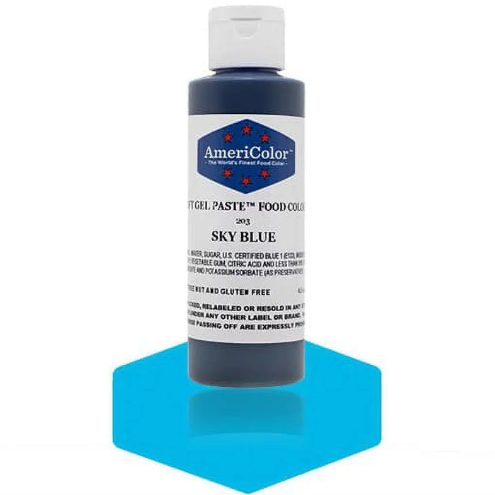 AmeriColor Soft Gel Paste 4.5 oz. bottle (select your color)