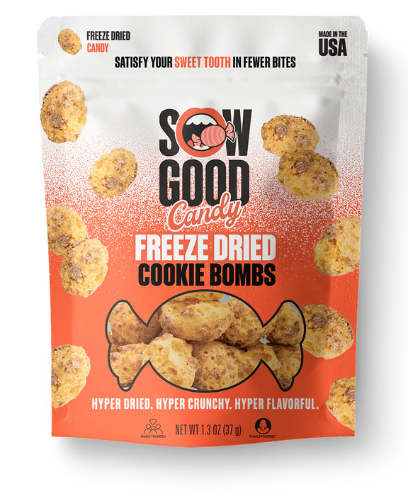 Sow Good Candy FREEZE DRIED cookie dough COOKIE BOMBS