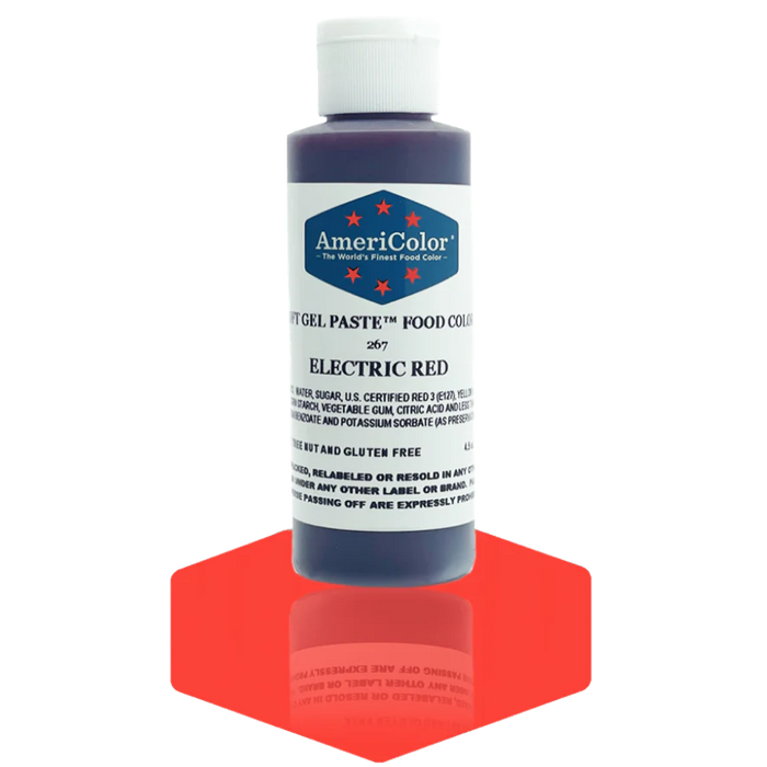 AmeriColor Soft Gel Paste 4.5 oz. bottle (select your color)