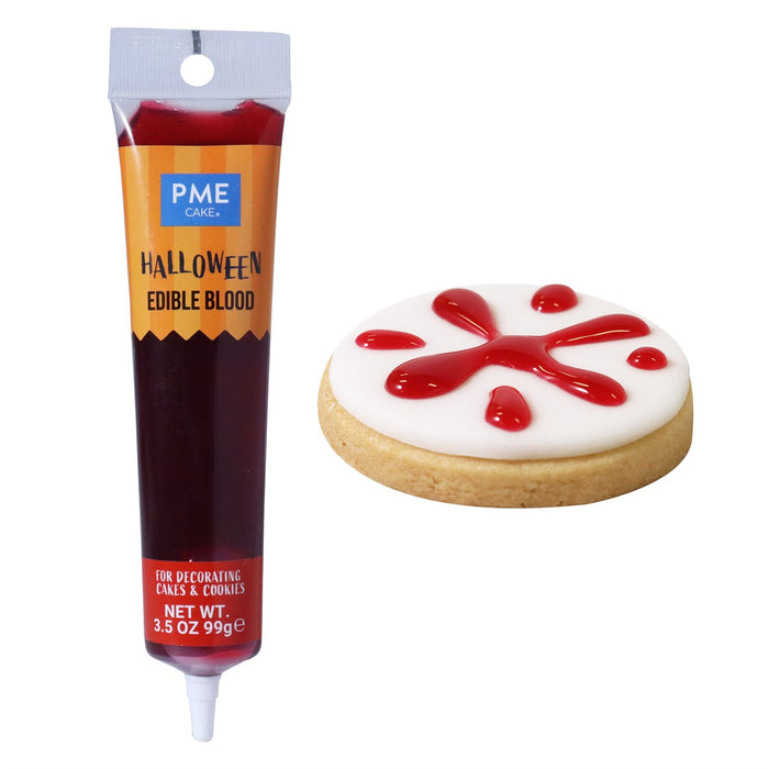 PME Edible Blood Icing Gel 3.5 oz – Red Halloween Cake & Cookie Decorating Gel