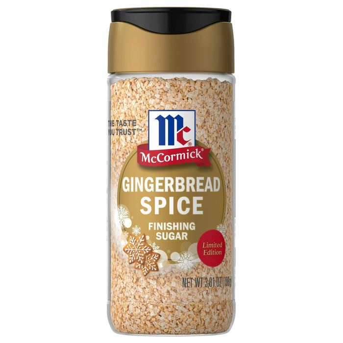 McCormick Gingerbread Spice Finishing Sugar