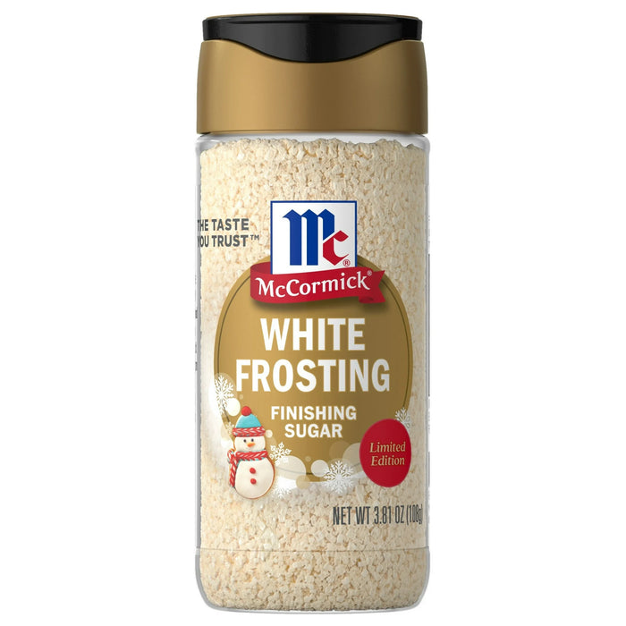 McCormick White Frosting Finishing Sugar