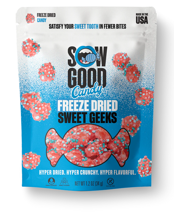 Sow Good Candy FREEZE DRIED Nerds SWEET GEEKS