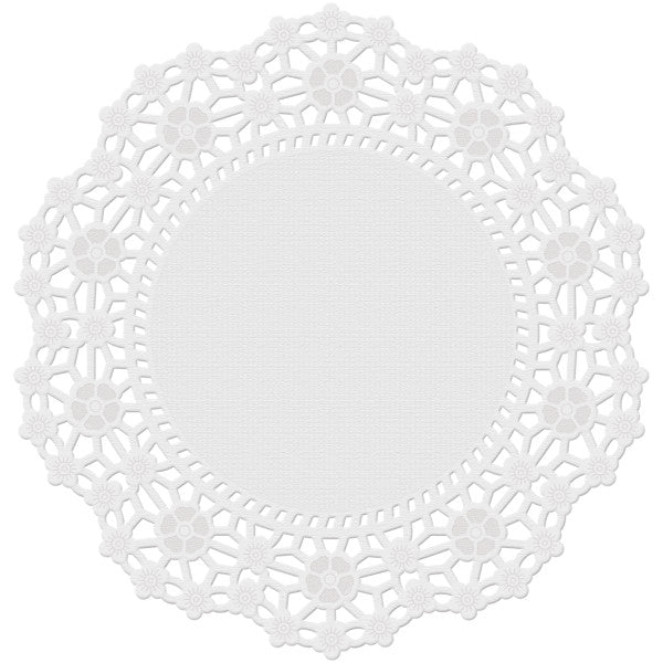 Wilton Round 6-Inch White Paper Doilies, 20-Count