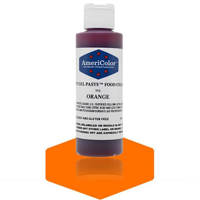AmeriColor Soft Gel Paste 4.5 oz. bottle (select your color)