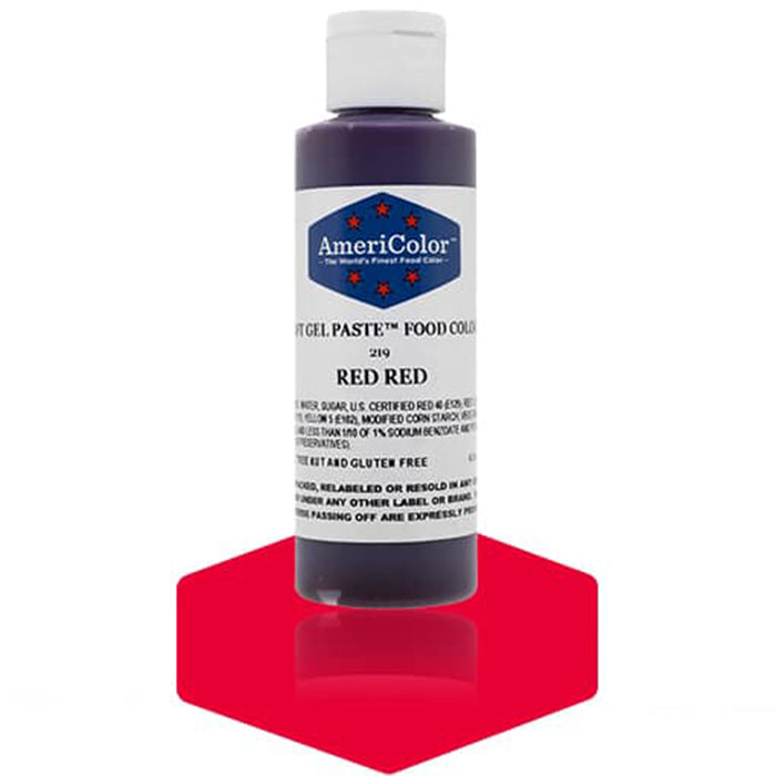 AmeriColor Soft Gel Paste 4.5 oz. bottle (select your color)