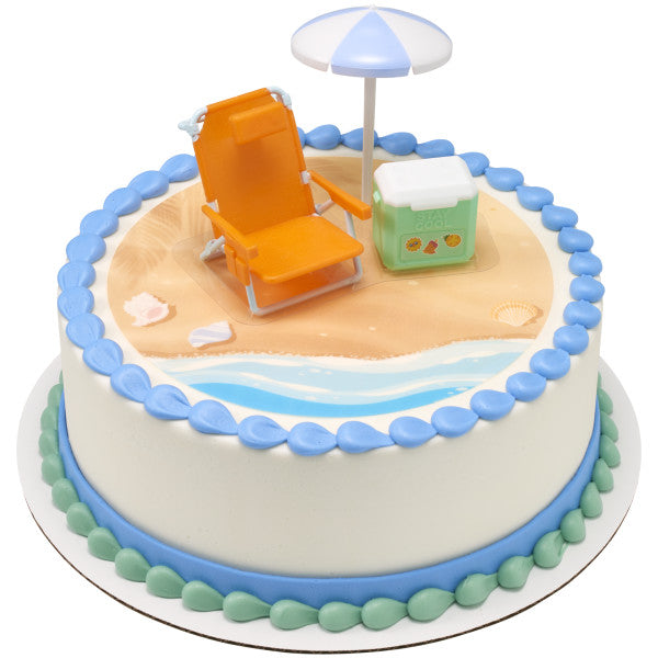 Better at the Beach Cake Kit 6-Piece set  Topper