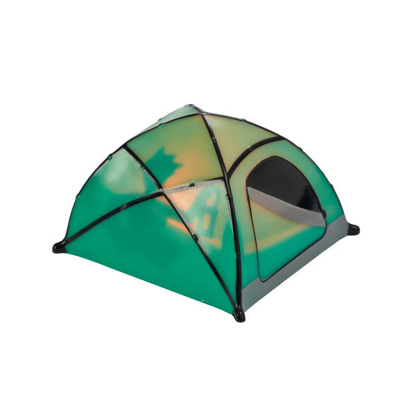 Fireside Camp tent canoe outdoor Cake Kit (tent lights up!)