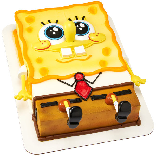 SpongeBob SquarePants Creations Cake Topper – 5-Piece Set Decorating