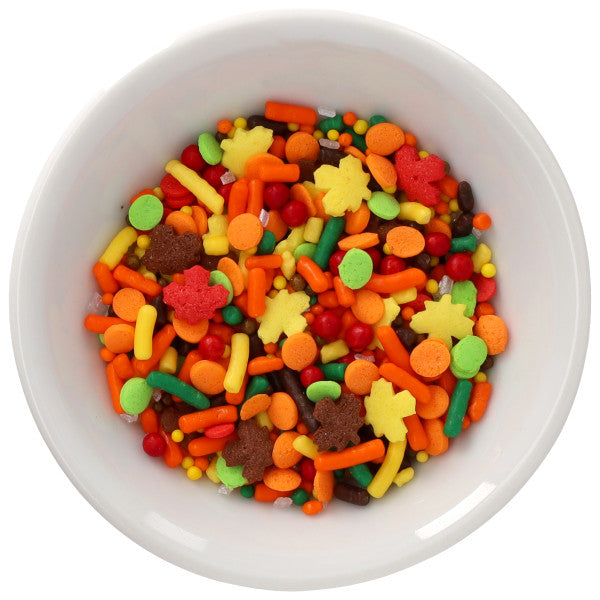 Autumn Fusion Sprinkle Mix – Red 3 Free Sprinkles cake and cupcakes