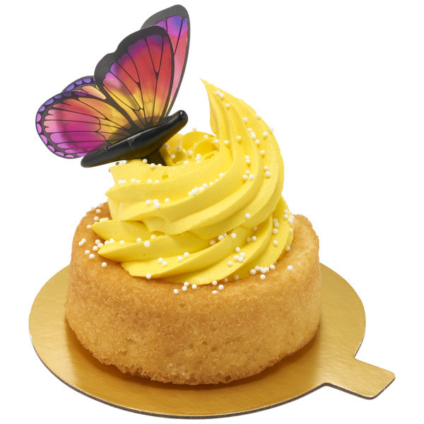 4" Round Black/Gold Reversible Waxed Corrugated Cake Treat Boards 50 package (Copy)