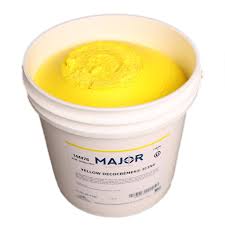 Major Bakery Solutions Yellow DecoCremes Buttercream Style Icing – Ready to Use – 1 lb.