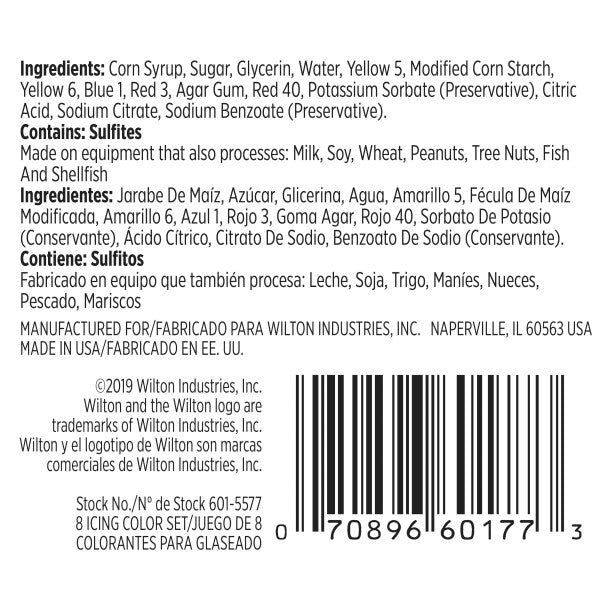 Wilton Icing Colors, 8-Count Icing food Colors