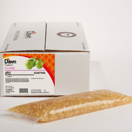 Dawn Exceptional Fillings Chopped Apple Filling Pouch Pack 2 pounds