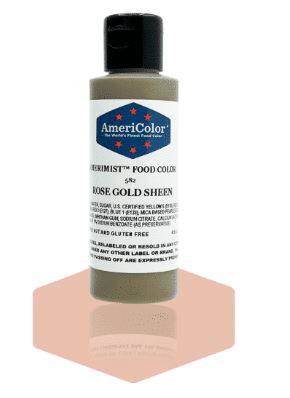 AmeriColor AmeriMist Color Sheen Air Bursh 4.5oz (select your color)