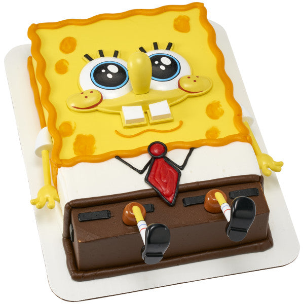 SpongeBob SquarePants Creations Cake Topper – 5-Piece Set Decorating