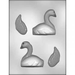CK Products 3" 3D SWAN Bird Chocolate Candy MOLD