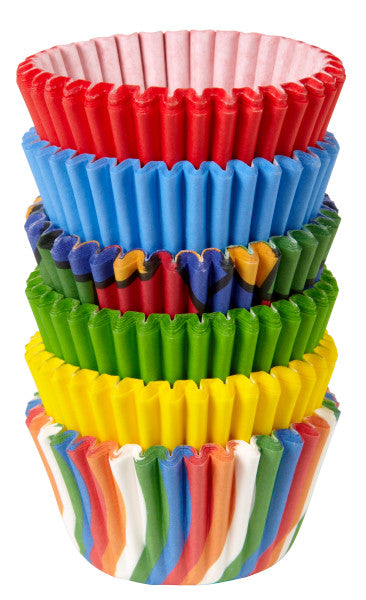 Wilton Primary Mini Cupcake Liners, 150-Count
