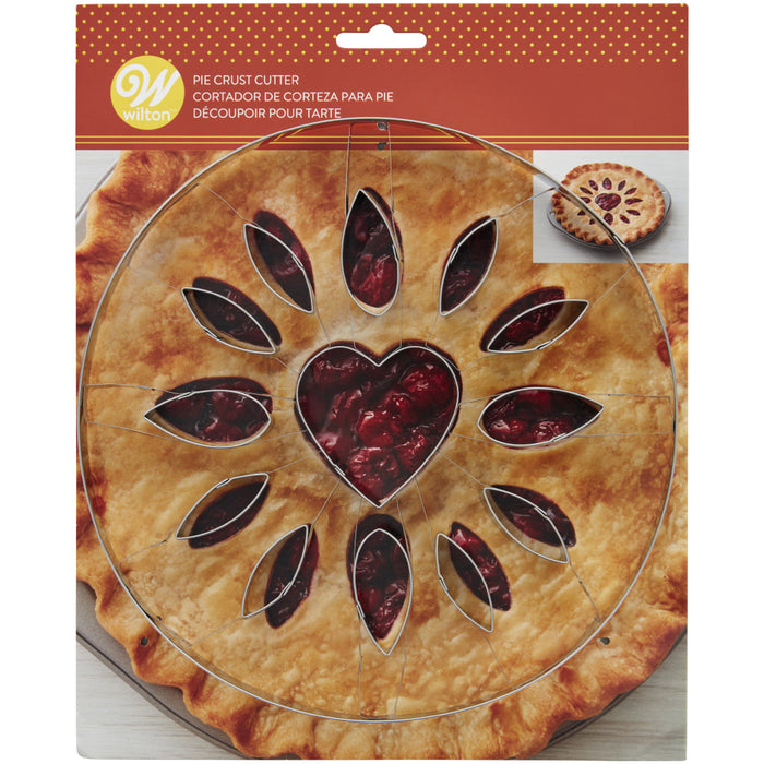 Wilton Autumn / Heart Pie Crust Cutter set