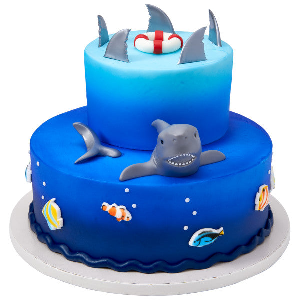 Shark Cake Kit 2 Piece Topper