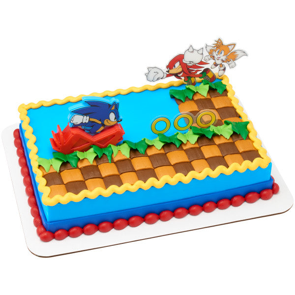 Sonic the Hedgehog Cake Decorations Topper Set Kit