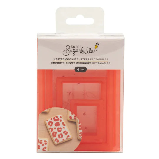 Cookie Cutters Sweet Sugerbelle Nested Rectangle 4 Piece