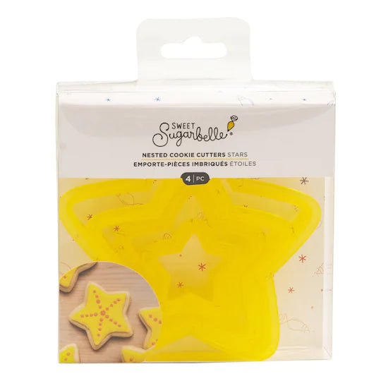 Cookie Cutters Sweet Sugerbelle Nested Star 4 Piece