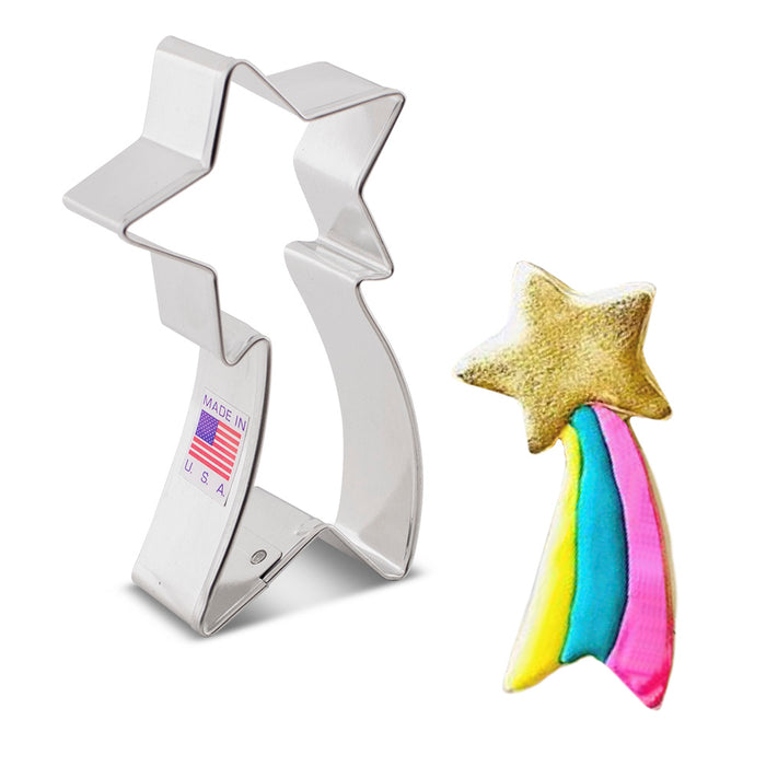 Ann Clark Shooting Star, Falling with tail Cookie Cutter
