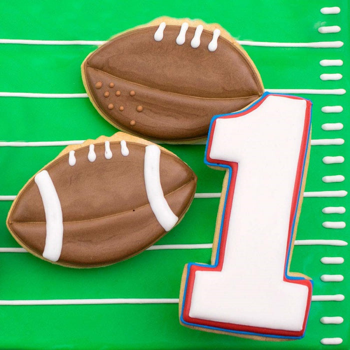 Ann Clark Large Football Cookie Cutter 2 7/8" x 4 3/8"