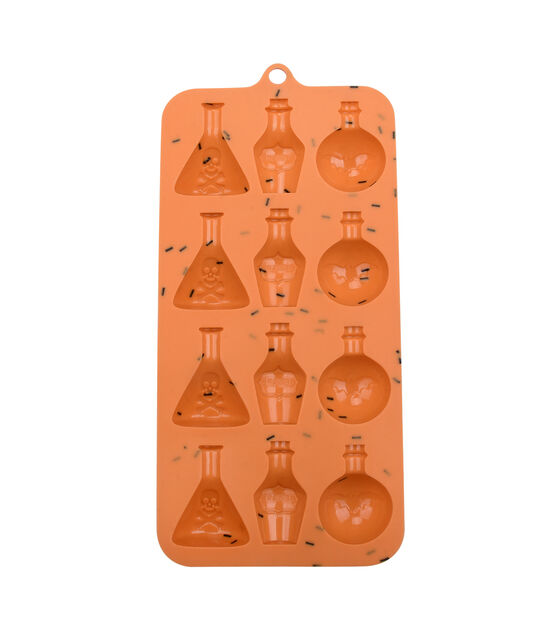 Halloween Potion Bottles 12pc Candy Mold for Chocolate Melts, Ice, Treat