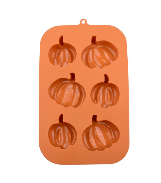 Fall Pumpkin 6pc Treat Mold Candy Cupcakes