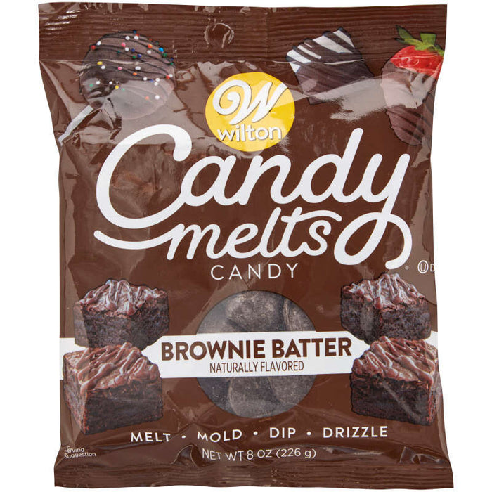 Wilton Brownie Batter-Flavored Candy Melts® Candy Wafers, 8 oz.