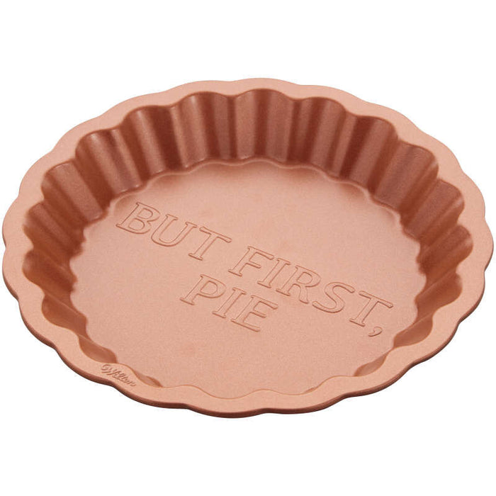 Wilton 9-Inch Copper Scalloped Pie Pan