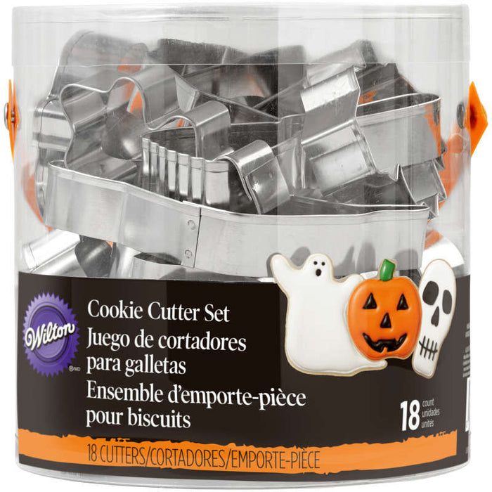 Wilton Halloween Cookie Cutter Set, 18-Piece