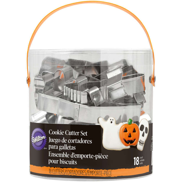 Wilton Halloween Cookie Cutter Set, 18-Piece