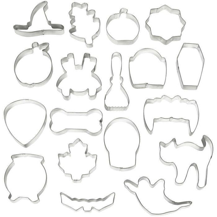 Wilton Halloween Cookie Cutter Set, 18-Piece