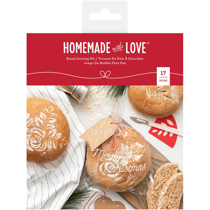 Homemade with Love Holiday Bread Scoring Gift Kit
